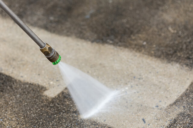 parking lot pressure washing in rockville