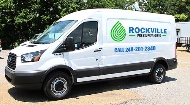 rockville pressure washing van